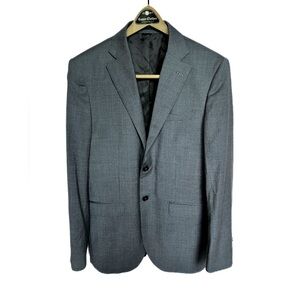 Massimo Dutti 100% Fine Wool Suit Blazer, US 36R, NWOT